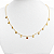 Colar Ouro 18k com Medalhas Redondas Pendentes - Imagem 5