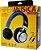 Fone de ouvido on-ear Infokit HM-750MV preto e vermelho - Imagem 1