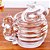 Meleira Colmeia Urso de Vidro Incolor Porta Mel 190ml - Imagem 5