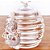 Meleira Colmeia Urso de Vidro Incolor Porta Mel 190ml - Imagem 4