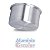 FORMA BOLO 19X8 TAM 19 01UN ALUMINIO CIRCULAR - Imagem 1
