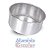 FORMA BOLO 22X8 TAM 22 01UN ALUMINIO CIRCULAR - Imagem 1