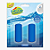 REFIL BLOCO SANITARIO 35G LAVANDA 02UN NOVOFRESCOR CD12 - Imagem 1