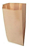SACO DE PAPEL MARROM KRAFT 15X10 1/4KG 200UN X5 - Imagem 1
