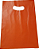 SAC. PALHAÇO 30,0X40,0 LARANJA KG - Imagem 1