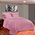 Kit Edredom 6 Peças Casal Queen Aconchego  2,40 X 2,20 Metros Matelado Rosé Casa Dona - Imagem 3