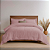 Kit Edredom 6 Peças Casal Queen Aconchego  2,40 X 2,20 Metros Matelado Rosé Casa Dona - Imagem 1