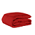 Kit Edredom 6 Peças Casal Queen Aconchego  2,40 X 2,20 Metros Matelado Vermelho Casa Dona - Imagem 2