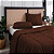 Edredom Quality Queen 2,40 X 2,20 Metros Matelado Marrom Casa Dona - Imagem 1