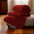 Cobertor Casal Manta Microfibra Fleece Vermelho - Imagem 1