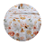 Colcha Paris Estampada Floral  Laranja Solteiro 2,40 X 1,60 - Imagem 2