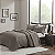 Cobre Leito Colcha Mosaico Areia 3 Peças Micro Percal 150 Fios Matelado Queen 2,40 x 2,60 Metros - Imagem 1