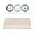 Jogo Toalhas de Banho e Rosto Comfort 100% Algodão 423g/m² Toque Suave e Absorvente Marfim - Imagem 6