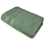 Jogo Toalhas de Banho e Rosto Comfort 100% Algodão 423g/m² Toque Suave e Absorvente Cinza e Verde - Imagem 3