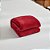 Manta Cobertor Casal Microfibra Fleece Toque Macio 180x200 Cm - Vermelho - Imagem 1