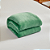 Manta Cobertor Casal Microfibra Fleece Toque Macio 180x200 Cm - Verde - Imagem 1