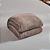 Manta Cobertor Casal Microfibra Fleece Toque Macio 180x200 Cm - Marrom - Imagem 1