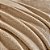 Manta Cobertor Casal Microfibra Fleece Toque Macio 180x200 Cm - Bege - Imagem 4
