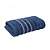 Jogo com 4 Toalhas Wave Premium 450g/m² 100% Algodão Banho e Rosto Azul e Branco - Imagem 5