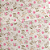 Jogo de Cama Lençol Queen Percal 200 Fios Estampado Floral Rosa e Marfim Microtec 04 Peças Toque Macio - Imagem 3