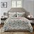 Kit Colcha Cobre Leito Atuale Boutis Estampado Dupla Face - Imagem 2