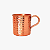 Caneca De Cobre Puro Moscow Mule Martelada 350ml Sem Verniz | - Imagem 2