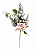 HASTE FLOR NATALINA - 31CM - Imagem 1