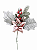 HASTE FLOR NATALINA - 31CM - Imagem 1