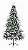 ÁRVORE DE NATAL NEVADA, PÉ DE FERRO - 240cm - Imagem 1