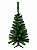 ÁRVORE DE NATAL, PÉ DE PLÁSTICO - 90cm - Imagem 1
