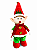 BONECO PAPAI NOEL COM LUZES - Imagem 1