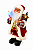 BONECO PAPAI NOEL MUSICAL - COM SOM E LUZ - Imagem 1