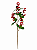 HASTE FLOR NATALINA - 70CM - Imagem 1