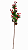 HASTE FLOR NATALINA - 68CM - Imagem 1