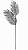 HASTE FOLHA NATAL - 85CM - Imagem 5