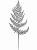 HASTE FOLHA NATAL - 39CM - Imagem 2