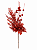 HASTE FLOR DE NATAL - 43CM - Imagem 1