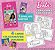 Livro Barbie - Comfy and Cozy 4 Cards para colorir e colecionar - Imagem 1