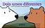 Livro Dois ursos diferentes - Imagem 1