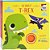 Livro Esconde-esconde com feltros - Achou! T-Rex - Imagem 1
