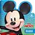 Livro Meu Livro De Atividades Recortado - Mickey - Imagem 1