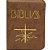 Livro Bíblia De Aparecida - Bolso Zíper Flexível Marrom - Imagem 1