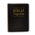 Livro Biblia sagrada dourada preta - Imagem 1