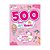 Livro 500 Adesivos Para Meninas - Rosa - Imagem 1