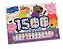 Livro Peppa Pig prancheta para colorir com 1500 adesivos - Imagem 1