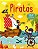 Livro Livro de colorir com adesivos - Piratas - Imagem 1