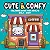 Livro Cute & Comfy Coloring Book for Adults - Bold Easy -... - Imagem 1