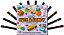 Livro Cute & Comfy Coloring Book for Adults - Fofo e Aconchegan... - Imagem 1