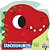Livro Recortados Para Colorir: Dinossauros - Imagem 1