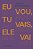 Livro Eu Vou, Tu Vais, Ele Vai - Imagem 1